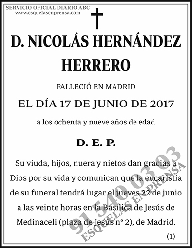 Nicolás Hernández Herrero